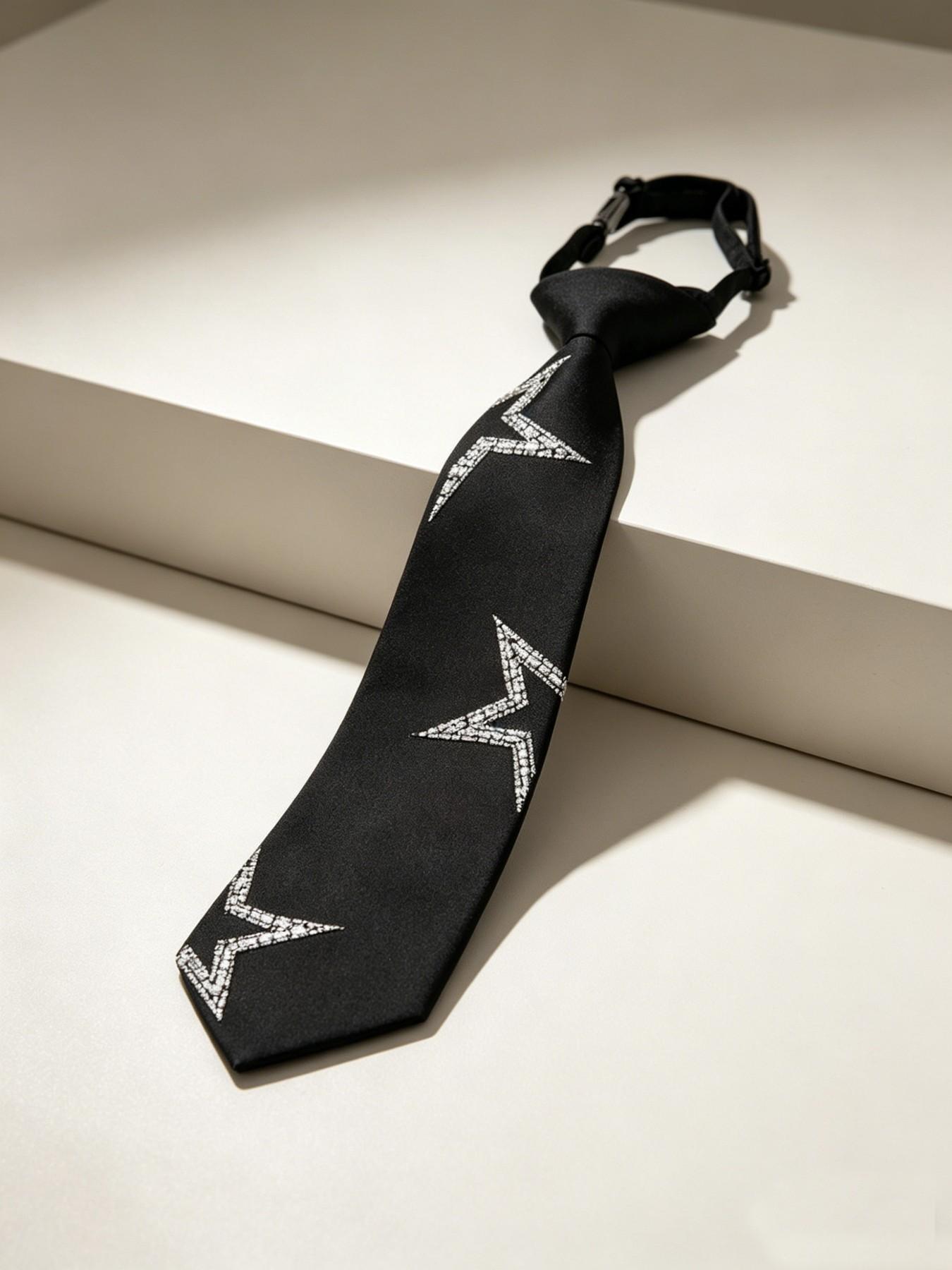 Bow Tie Pre Tied - Dasi Pita Bintang Berpayet yang Sudah