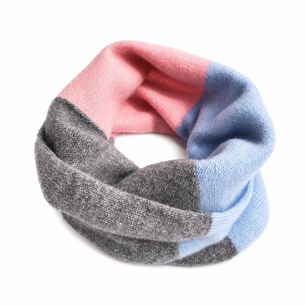 Syal Infinity dengan Warna yan - Infinity Scarf Knit ulasan dan harga