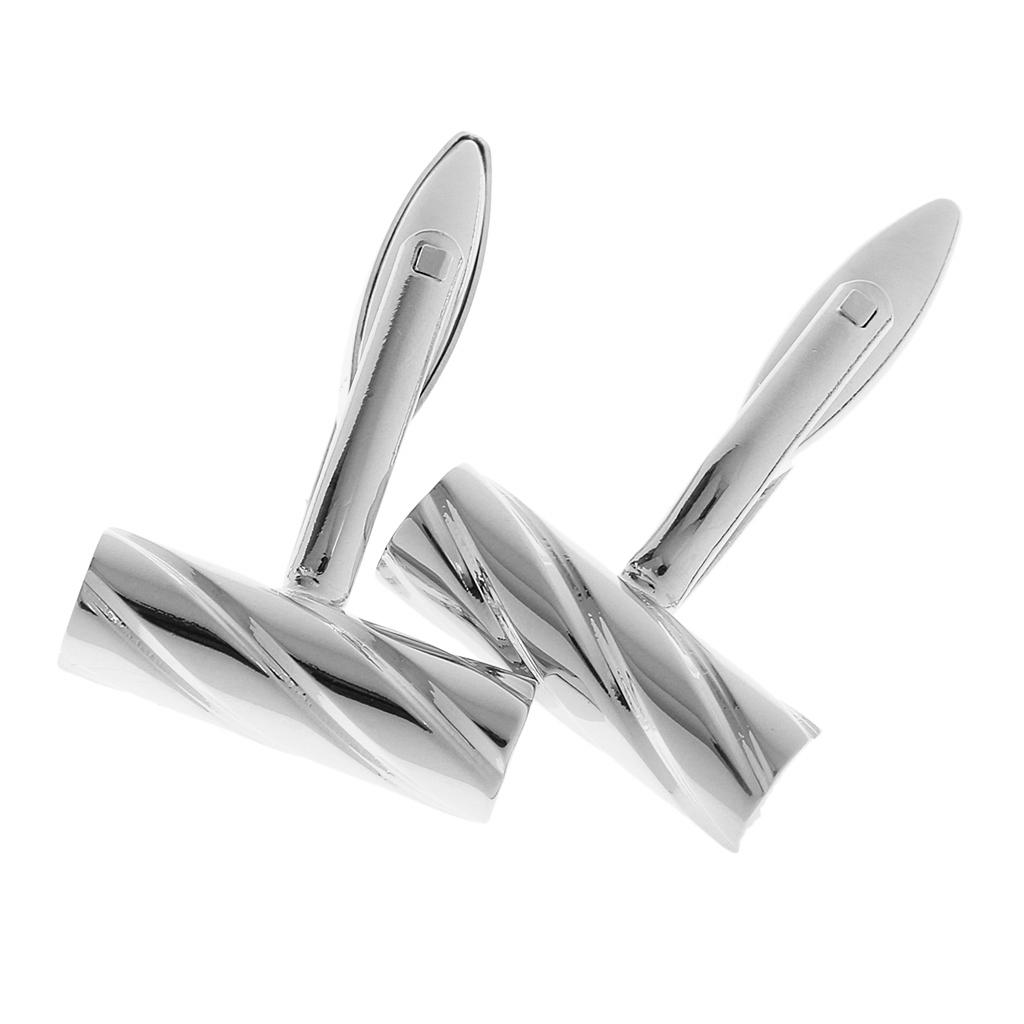 Kancing Manset Kerang Mode, Ka - Tie Clip Silver ulasan dan harga