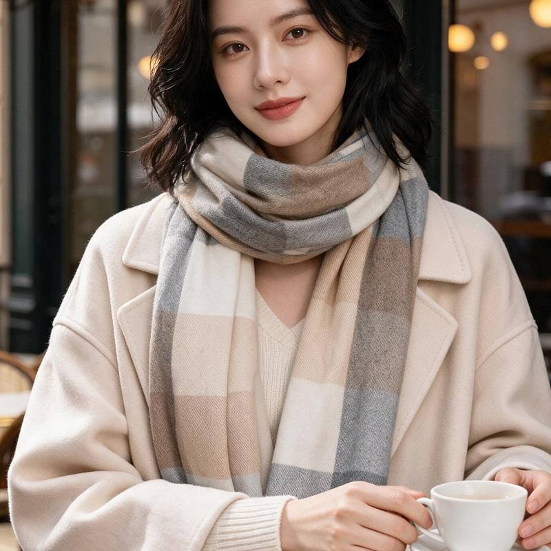 Penutup leher serbaguna berbah - Infinity Scarf Knit ulasan dan harga